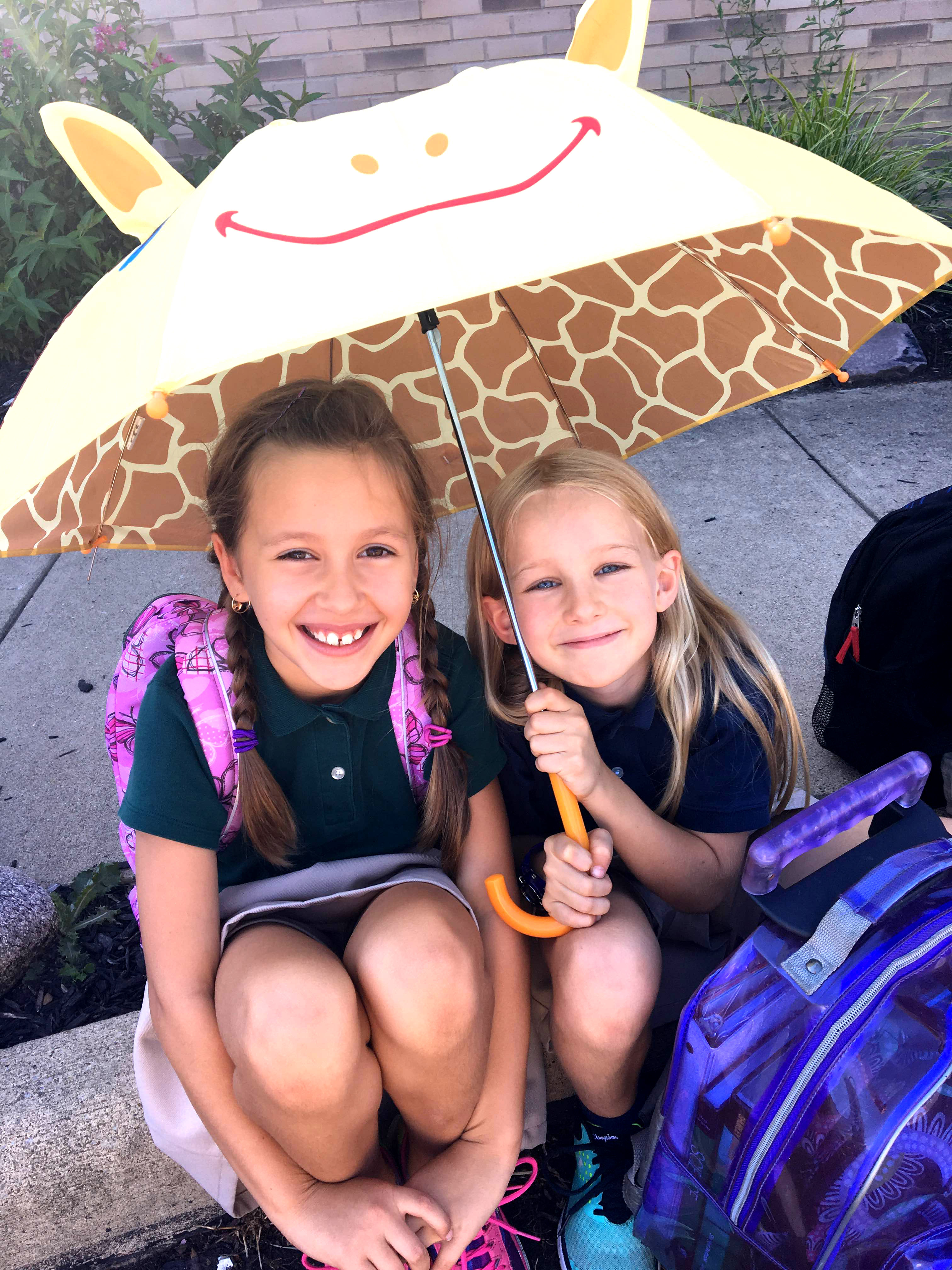3rd graders waiting their turn.