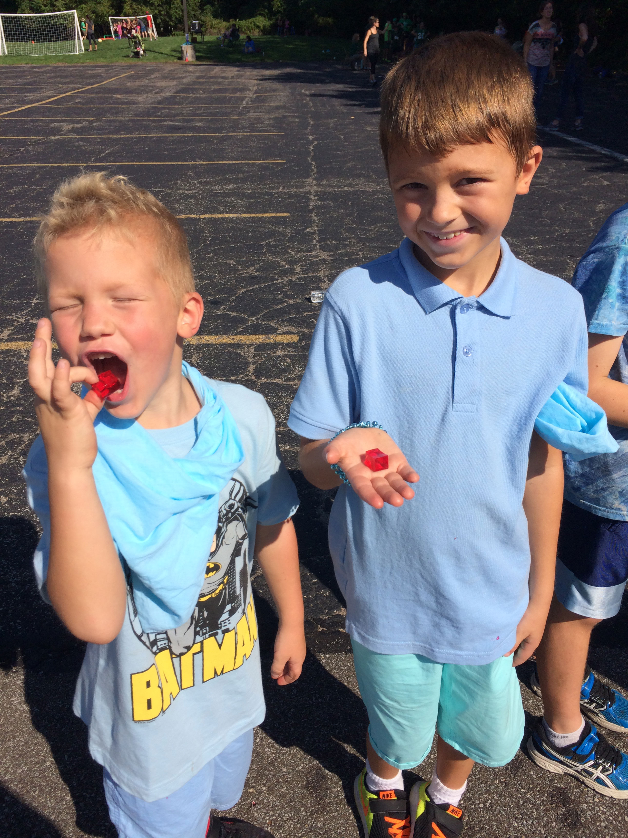 Don't eat the jello!