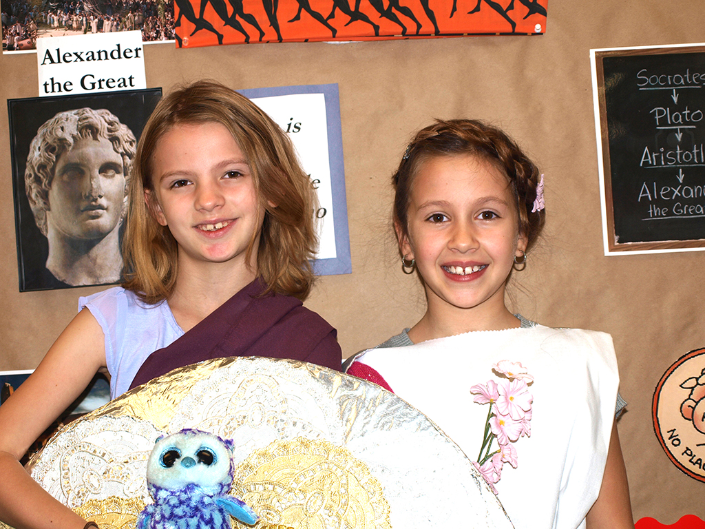 3rd Grade Greek Party