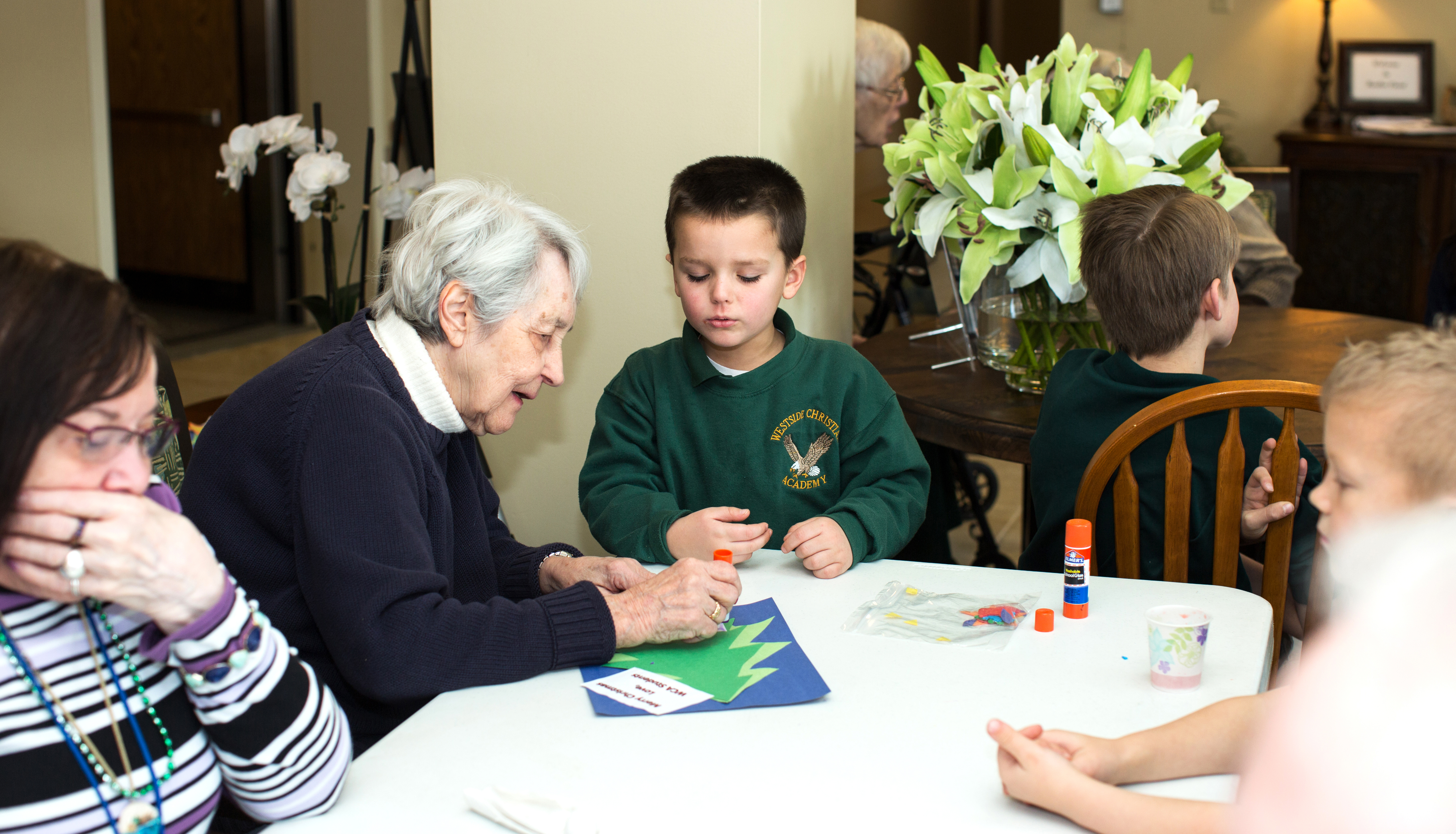 Reading Buddies at Harbor Court