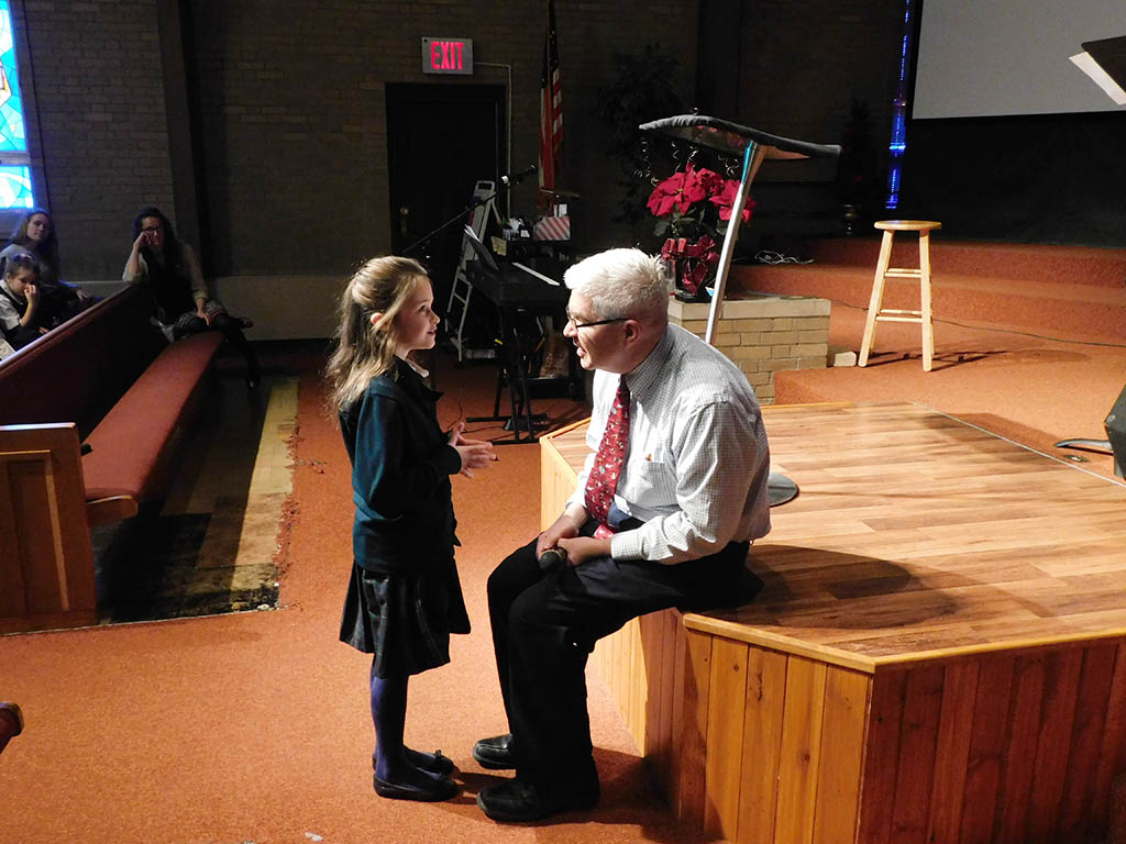 Headmaster & 3rd Grader