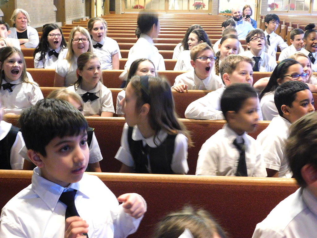 Excitement While Watching a Christian Illustionist