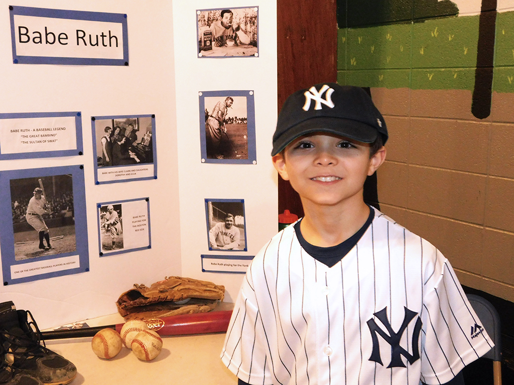 3rd Grade Wax Museum - Babe Ruth