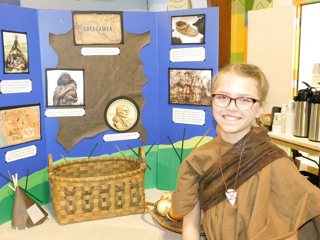 3rd Grade Wax Museum - Sacagawea