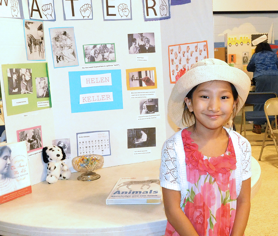 3rd Grade Wax Museum - Helen Keller