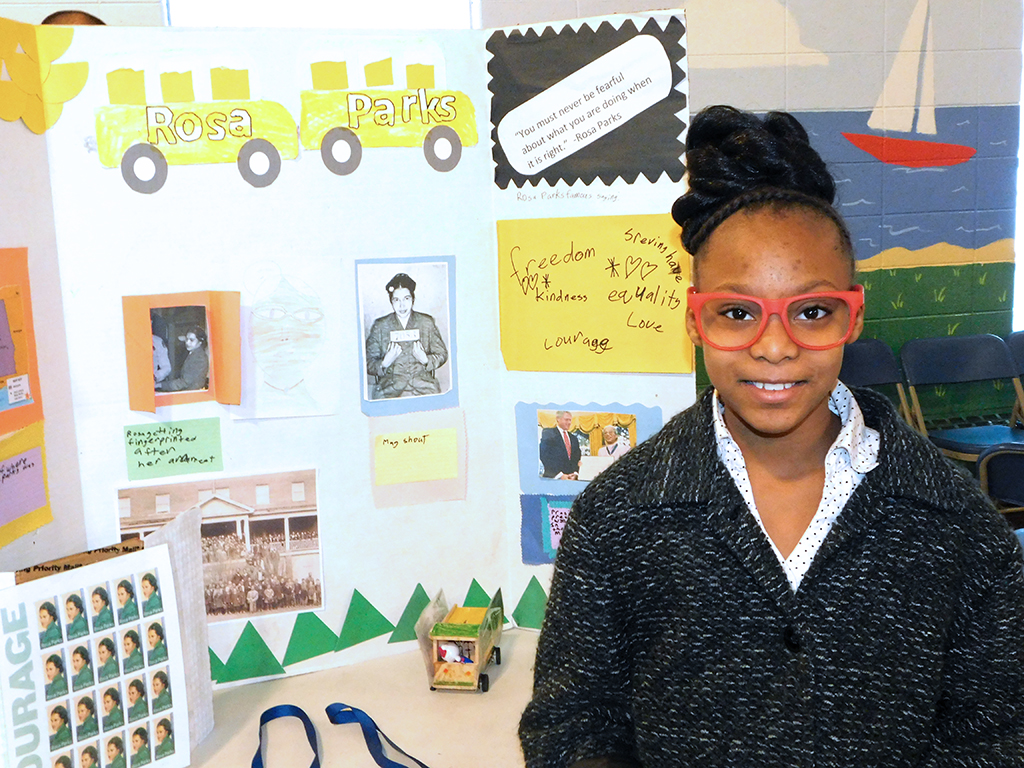 3rd Grade Wax Museum - Rosa Parks