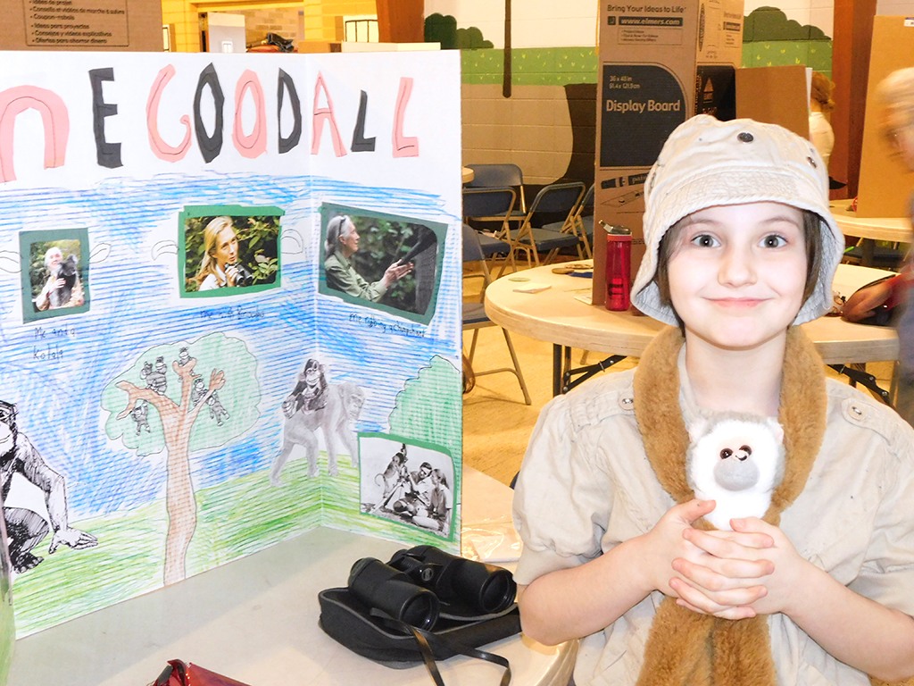 3rd Grade Wax Museum - Jane Goodall