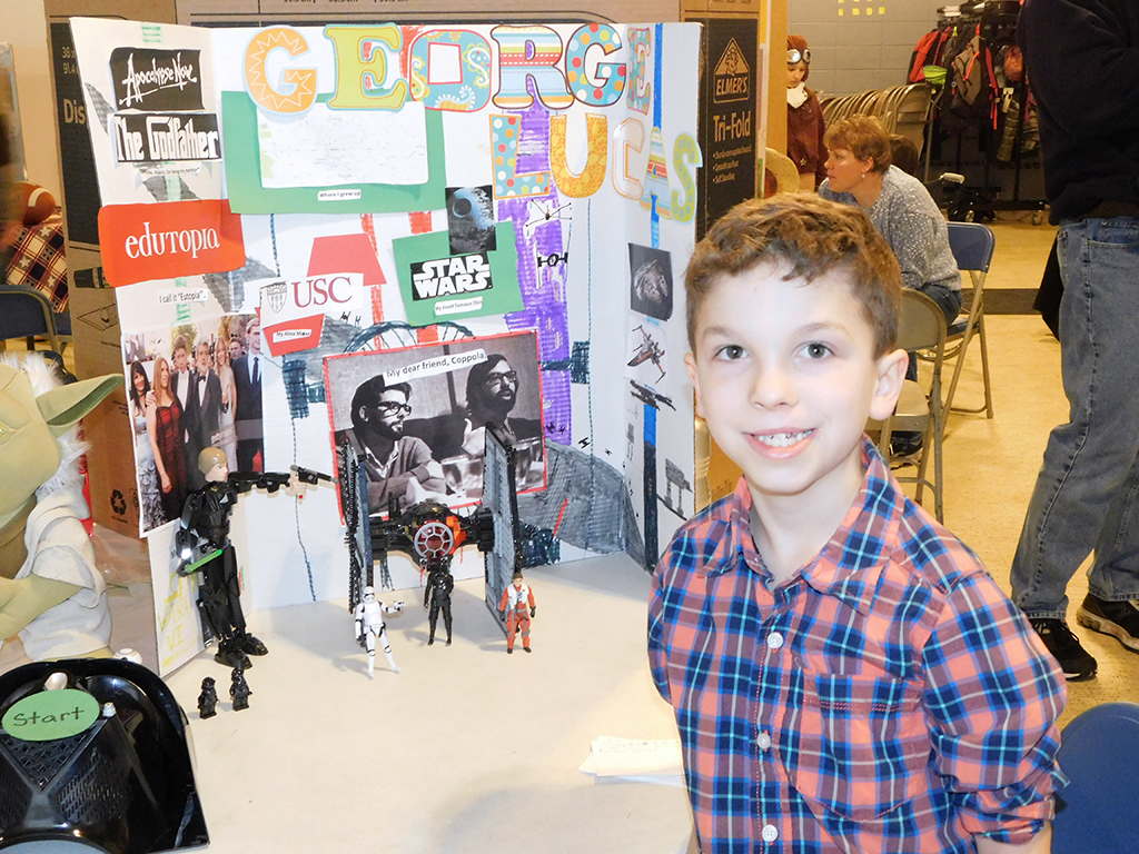 3rd Grade Wax Museum - George Lucas