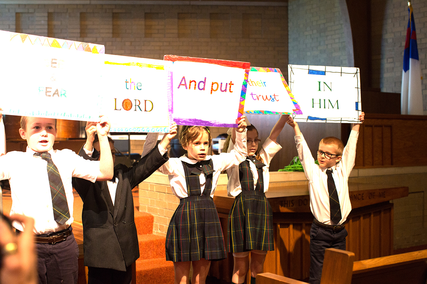 First Grade Chapel