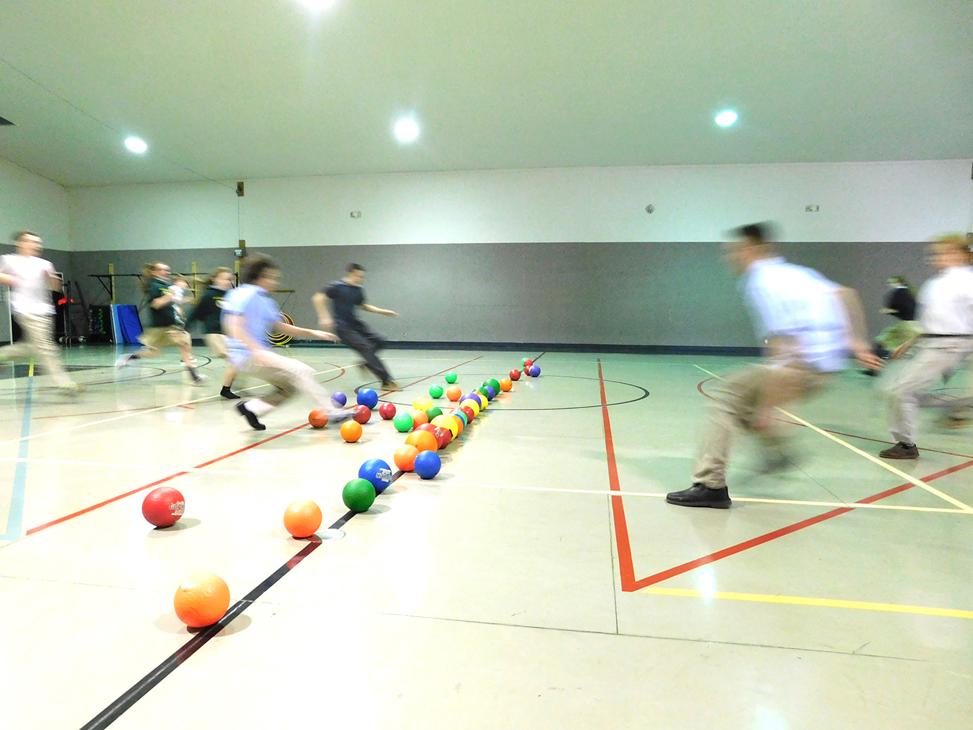 Upper School Dodge Ball Game