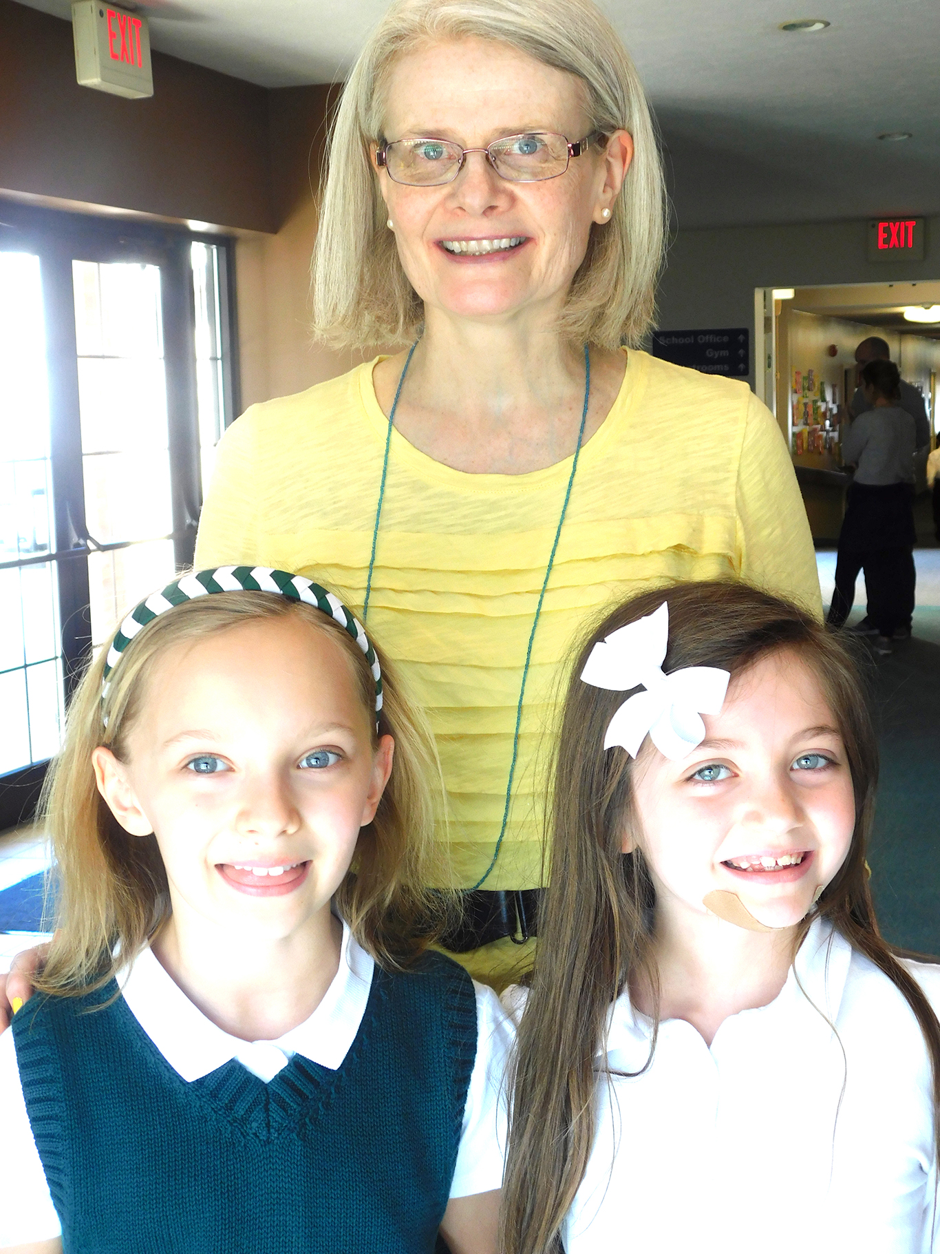 Second Graders with Ms. MacLeod