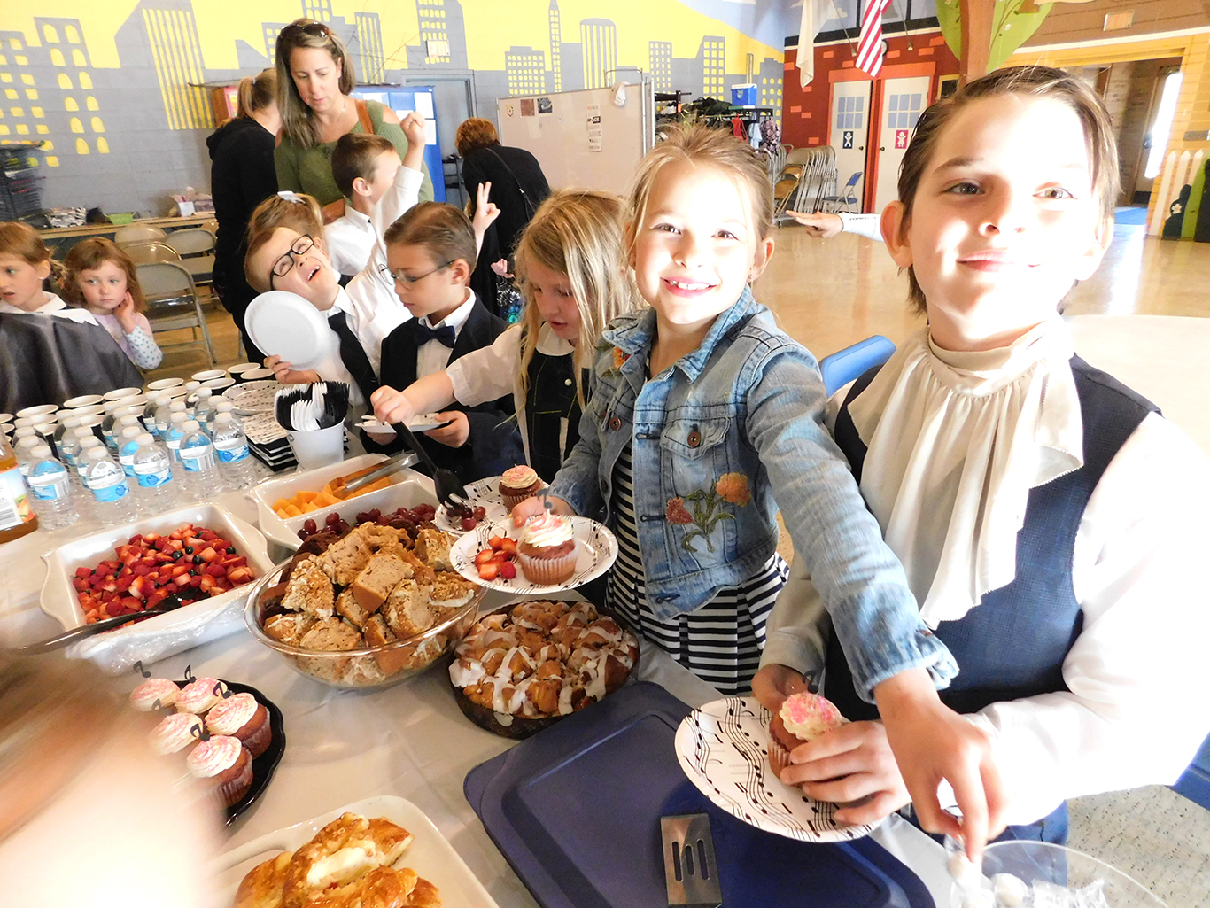 First Grade Chapel Party
