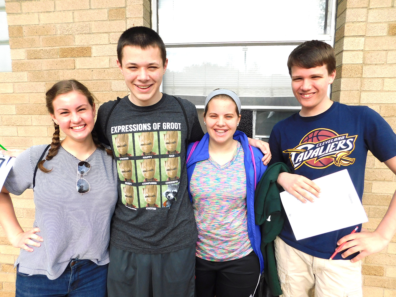 High School Physics Class off to Cedar Point