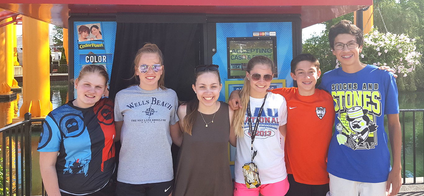 Upper School Cedar Point Trip