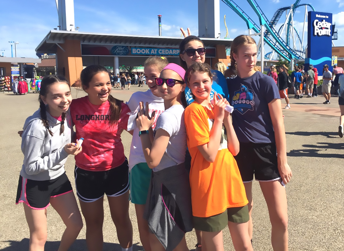 Upper School Cedar Point Trip