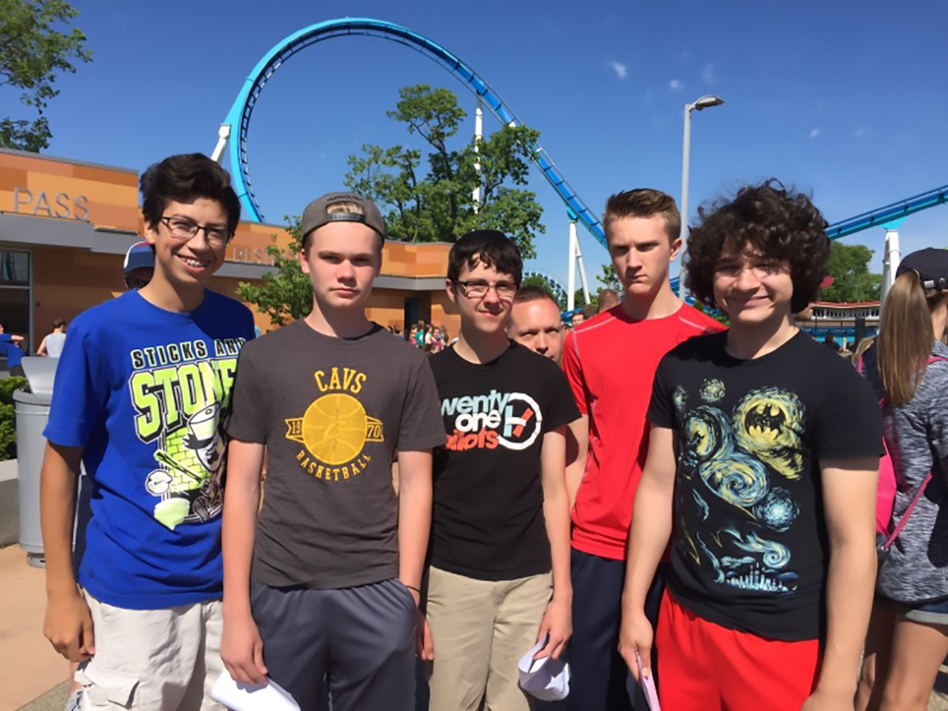 Upper School Cedar Point Trip