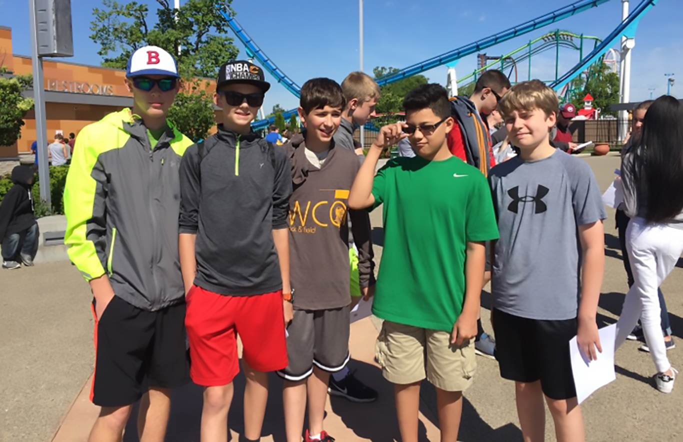 Upper School Cedar Point Trip