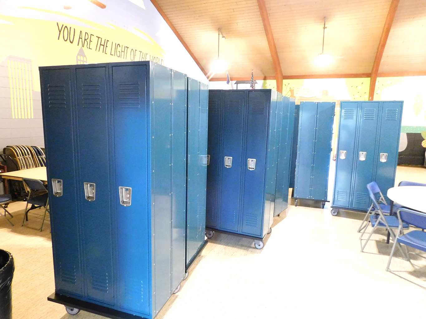 High School Lockers Arrive!
