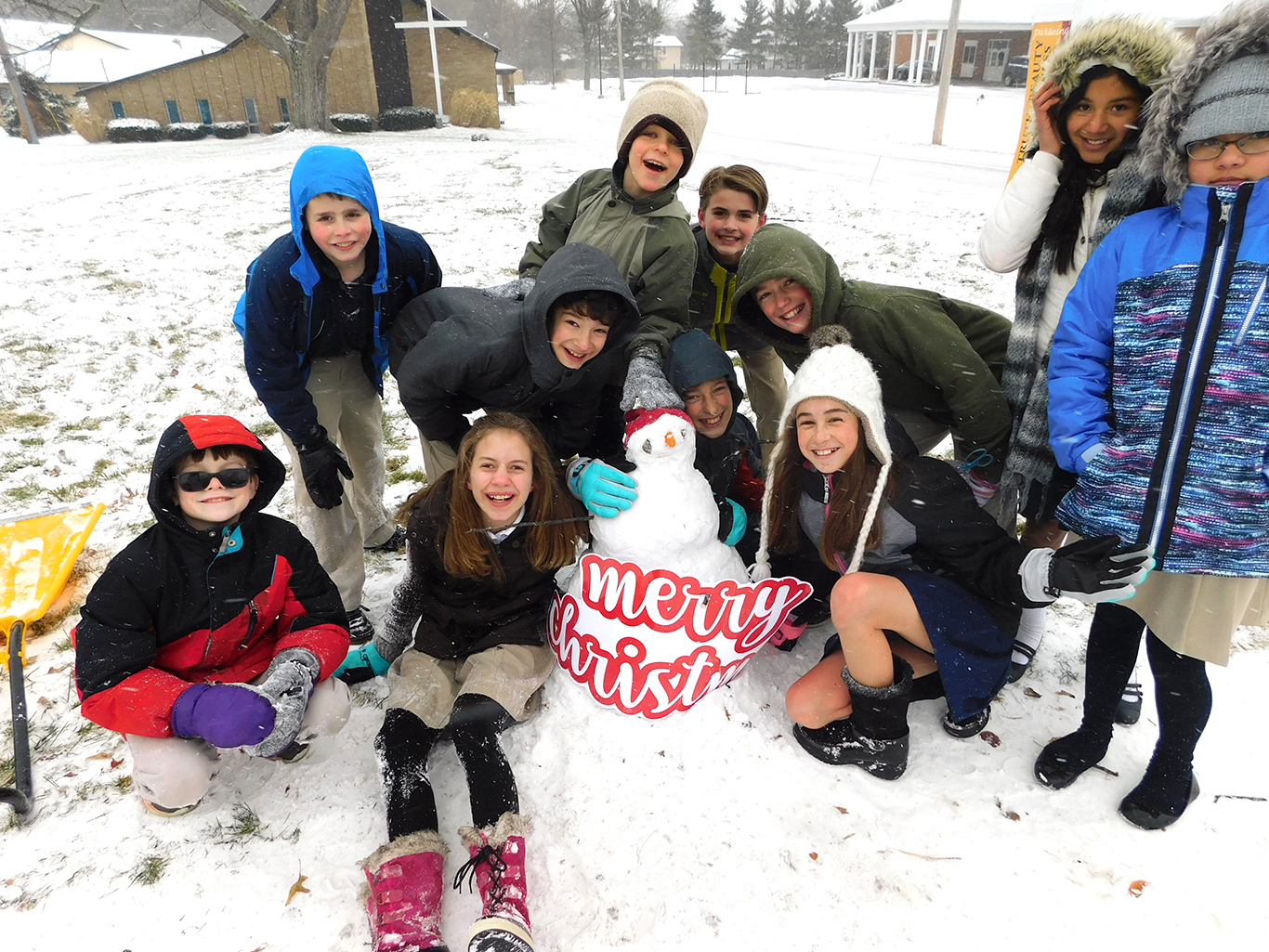 6th Grade First Snow!