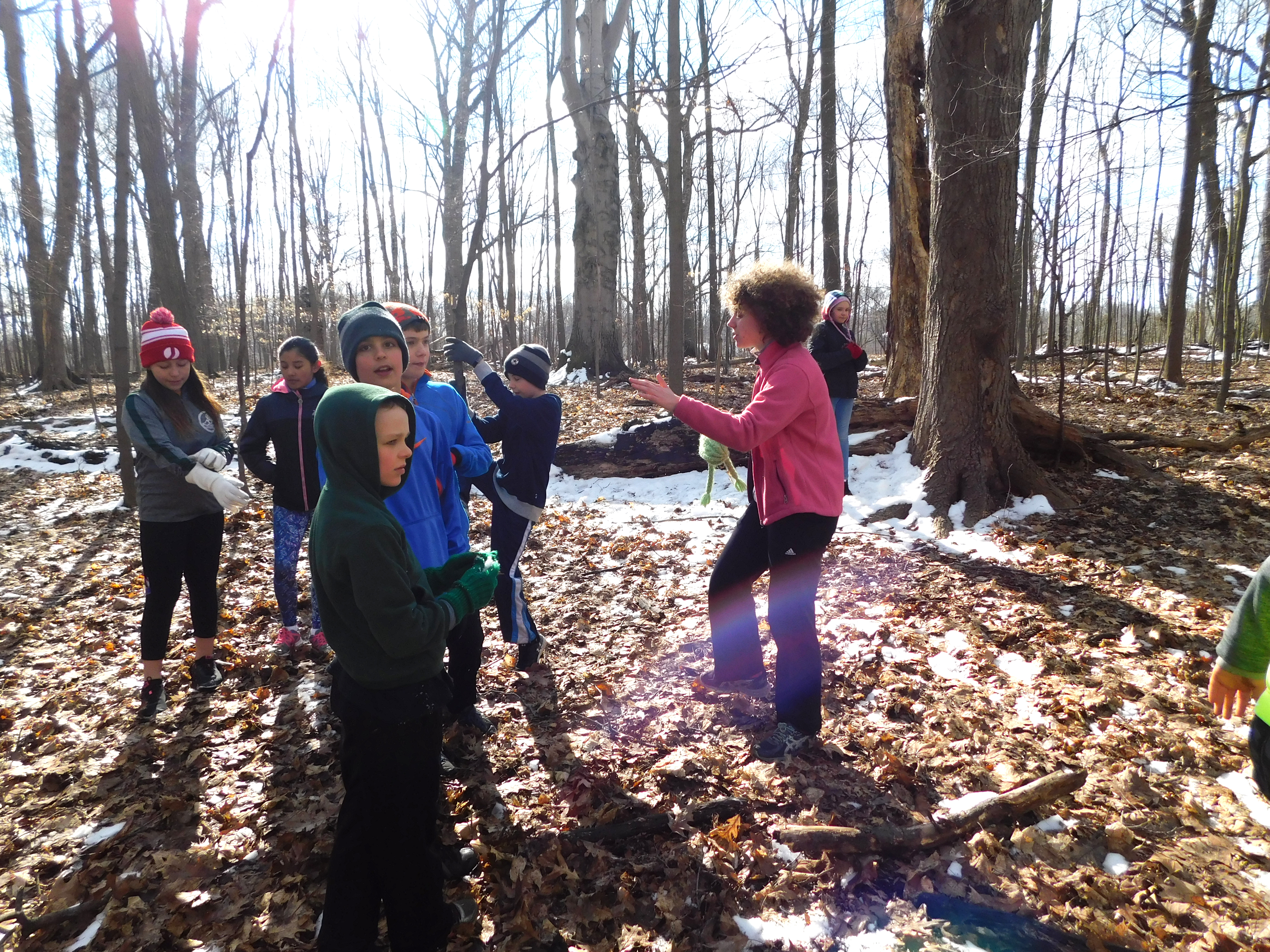 Track Team in Metroparks