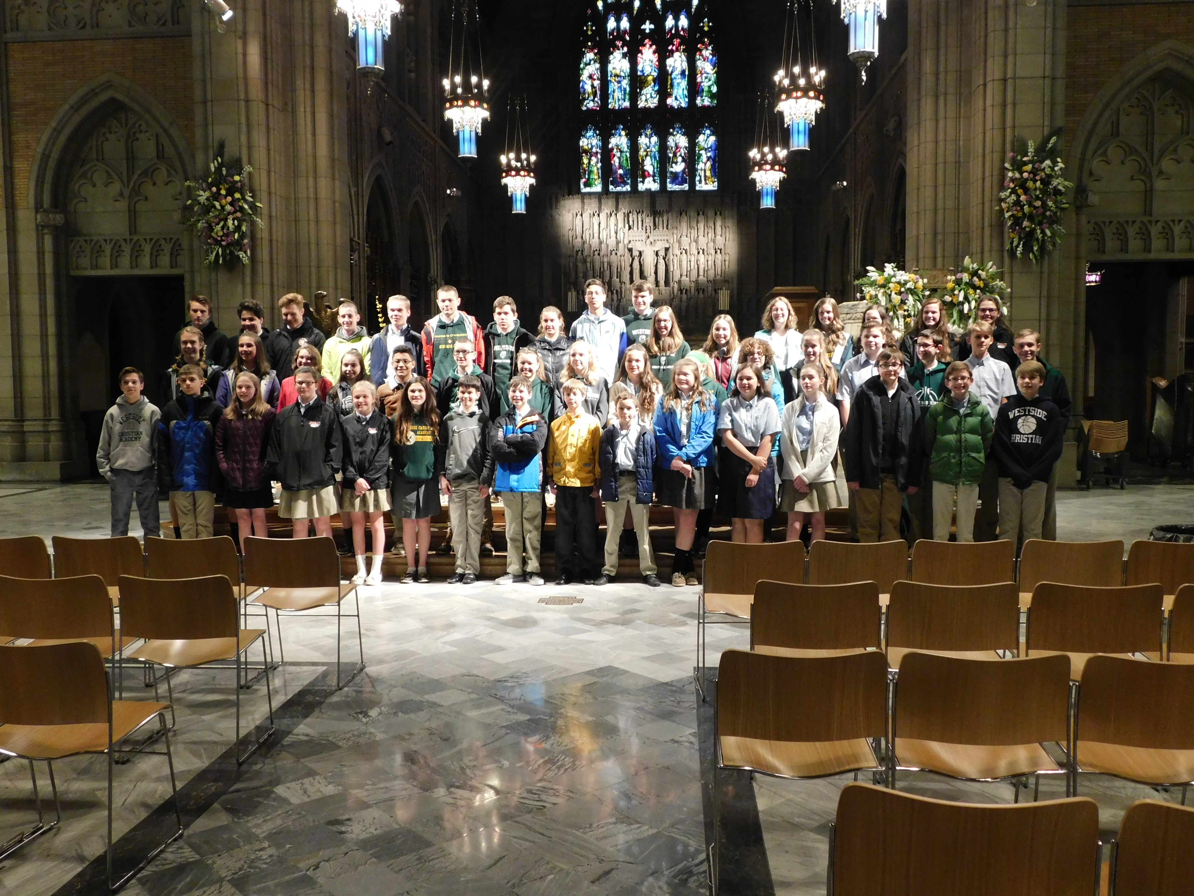 Trinity Catherdral - Upper School Field Trip