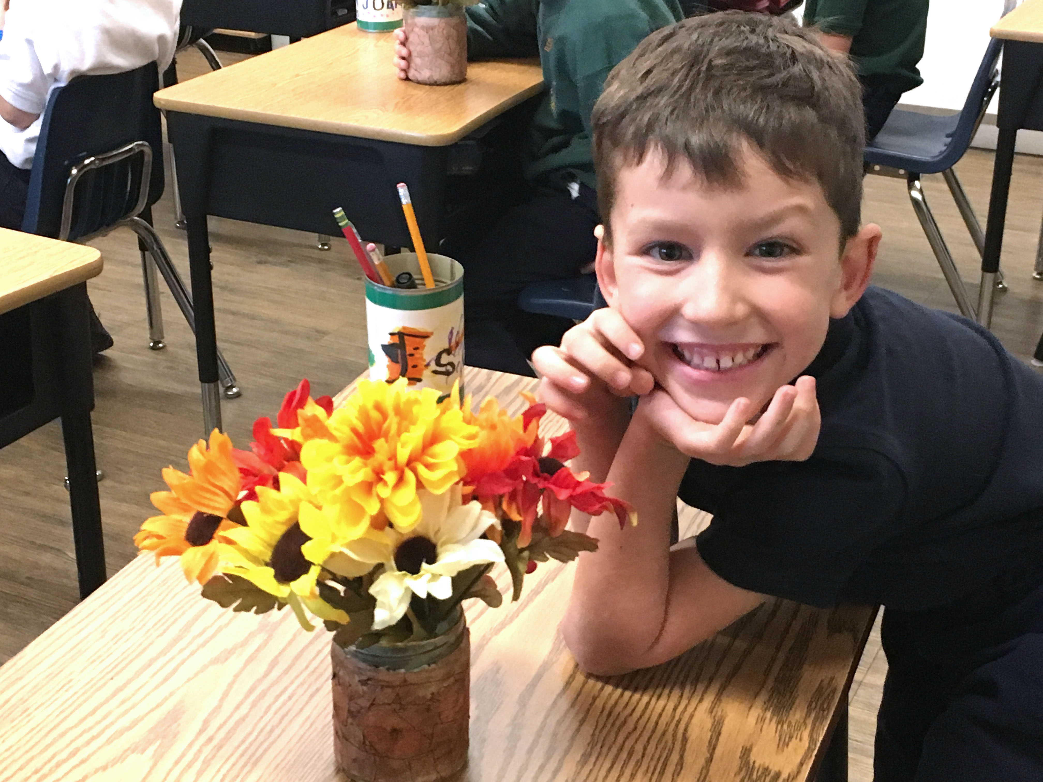 First Grade Fall Bouquet