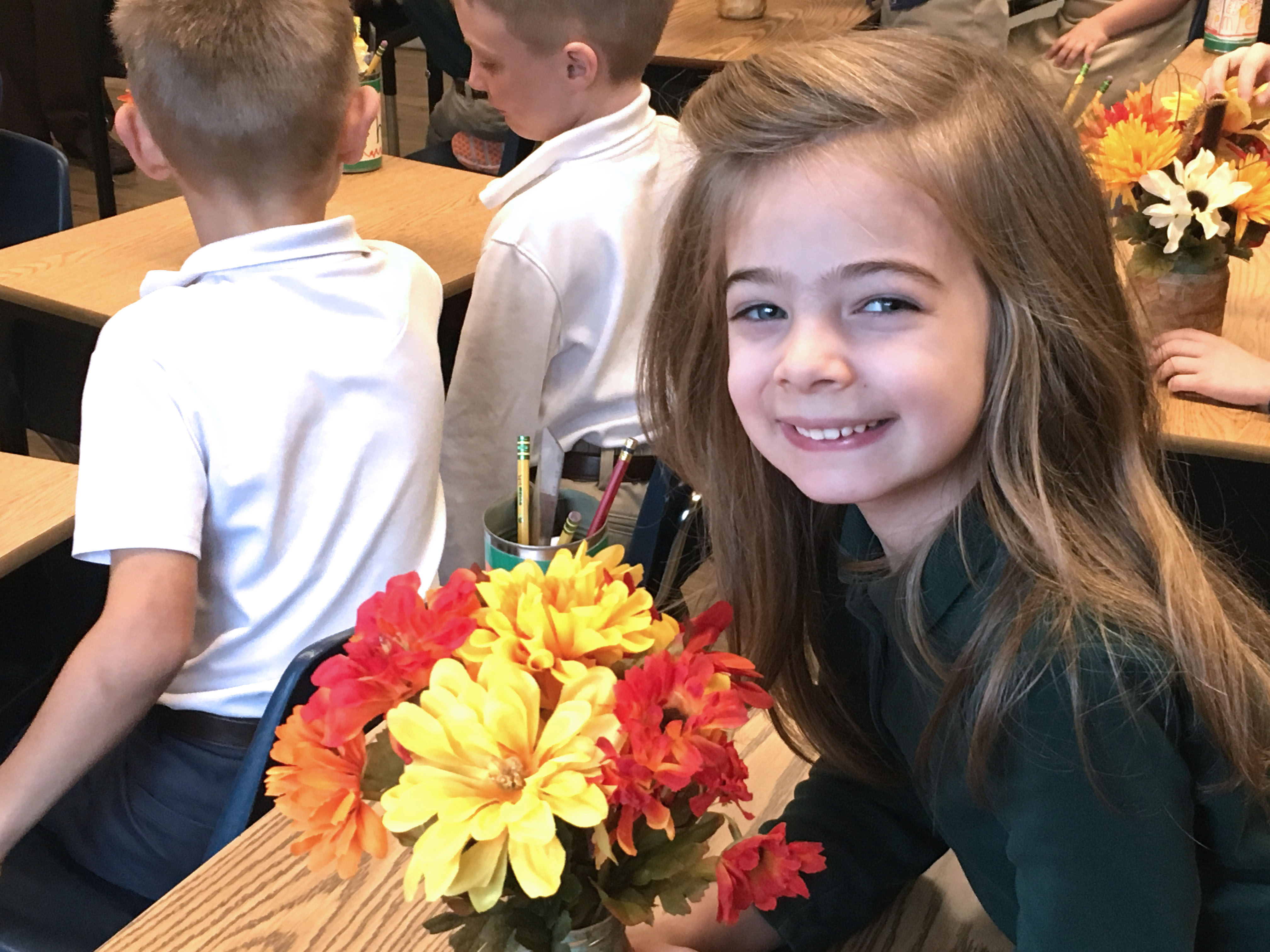 First Grade Fall Bouquet