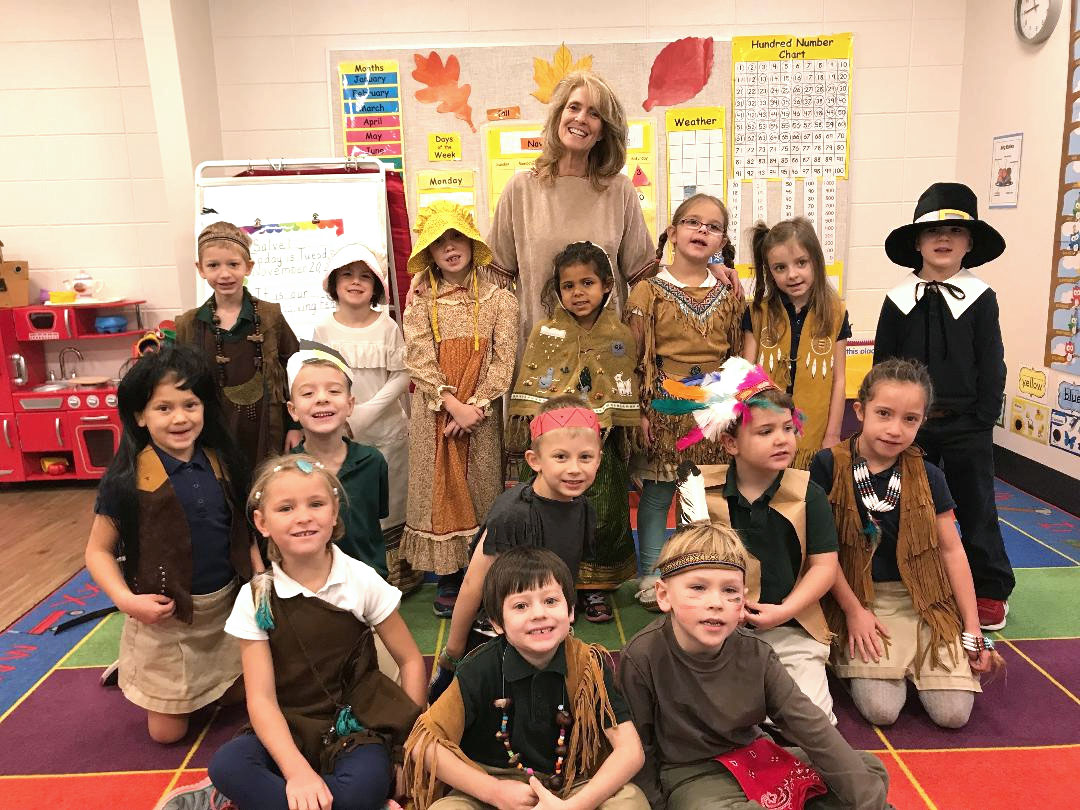 Kindergarten Thanksgiving Feast