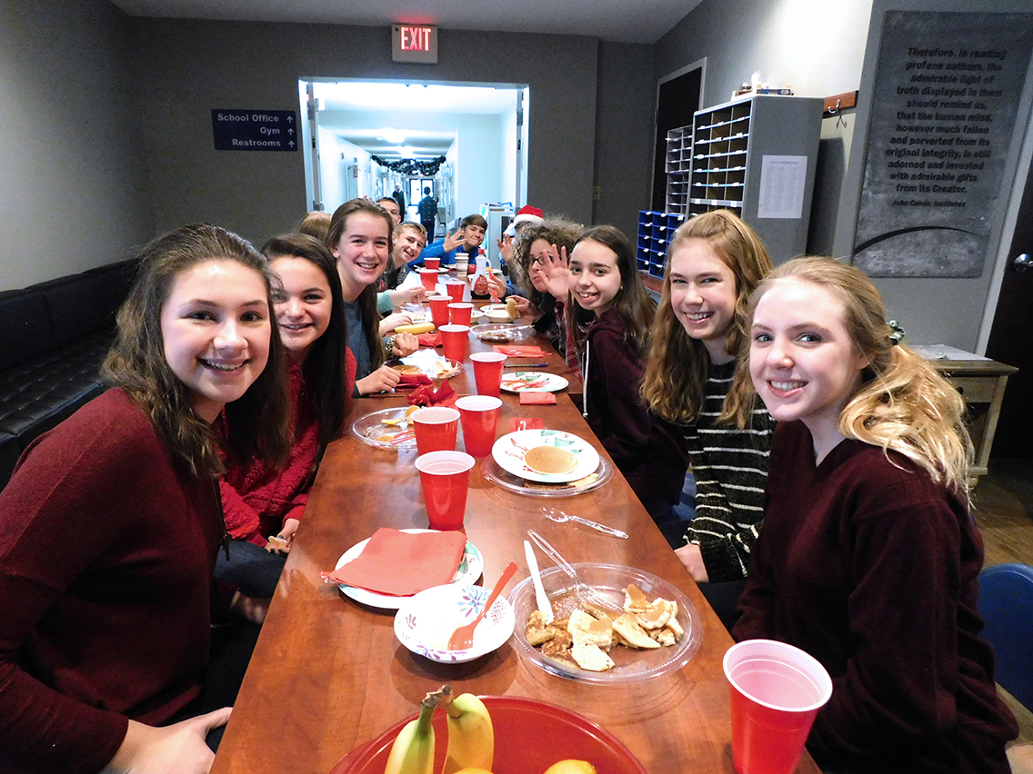 Upper School Christmas Brunch