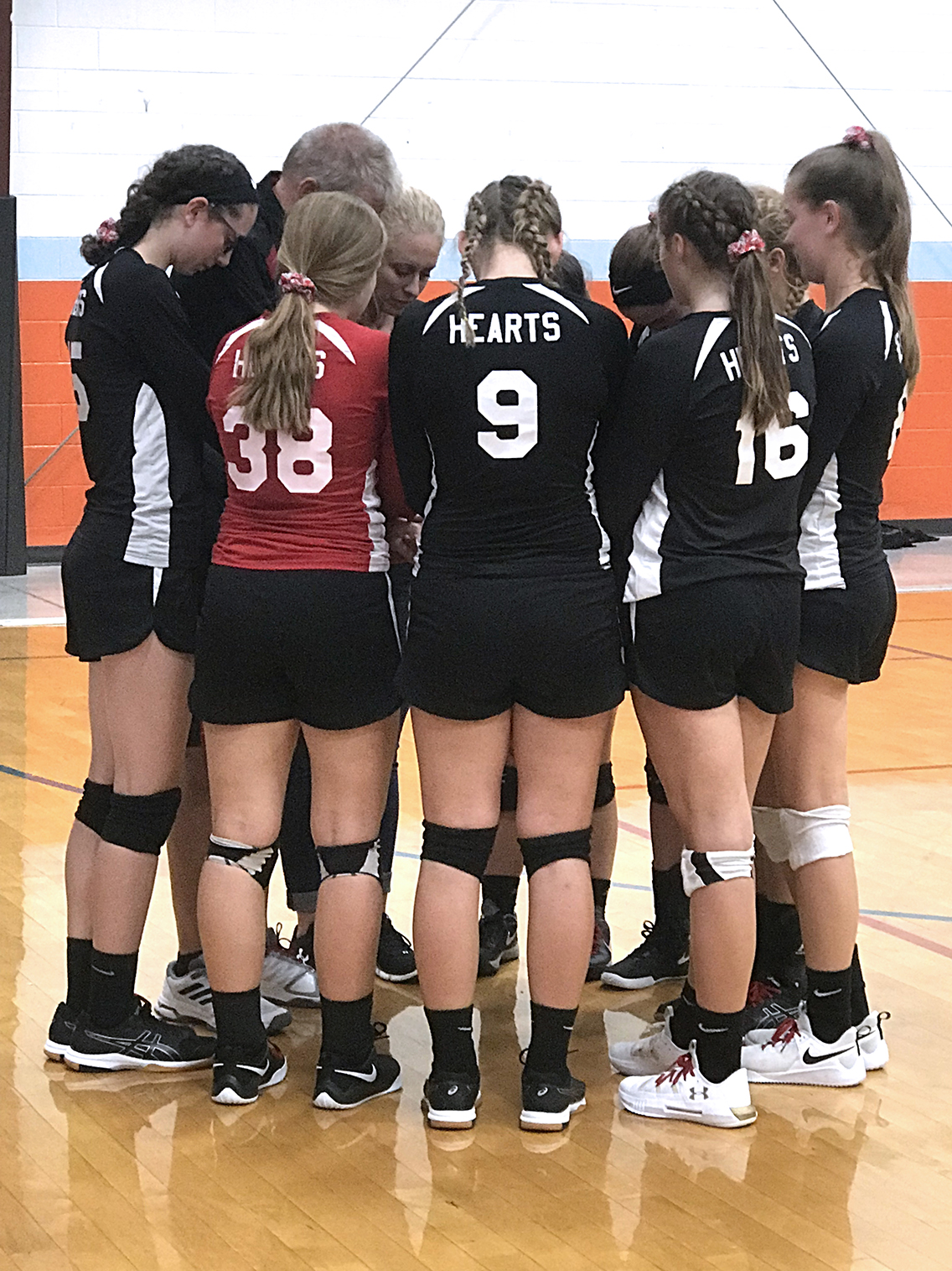HS HEARTS Volleyball Team